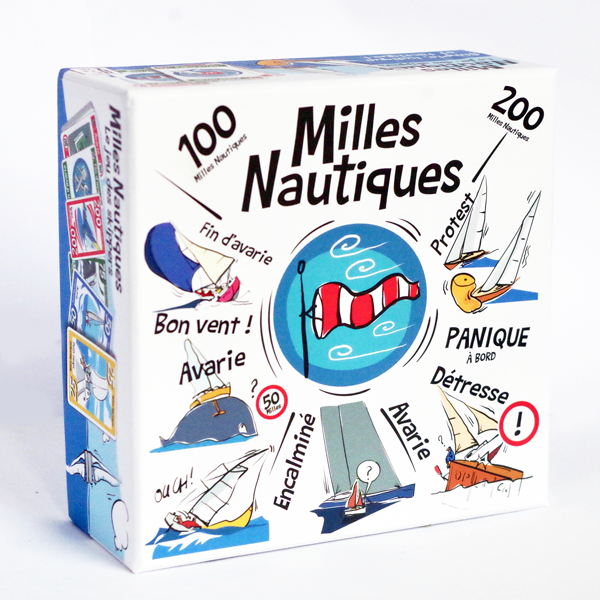 Boîte de jeu les "Milles Nautiques"